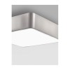 Plafonnier RAGU Nickel Satiné LED E27 4x10 W L46 NOVA LUCE 866608