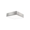 Plafonnier RAGU Nickel Satiné LED E27 4x10 W L46 NOVA LUCE 866608