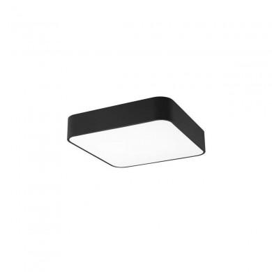 Plafonnier RAGU Noir LED E27 4x10 W L36 NOVA LUCE 866602