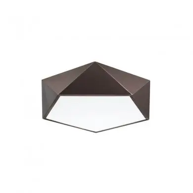 Plafonnier DARIUS Café Marron LED E27 4x10 W NOVA LUCE 8186203