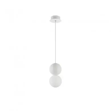 Suspension ZERO Blanc LED G9 1x5 W NOVA LUCE 9704192