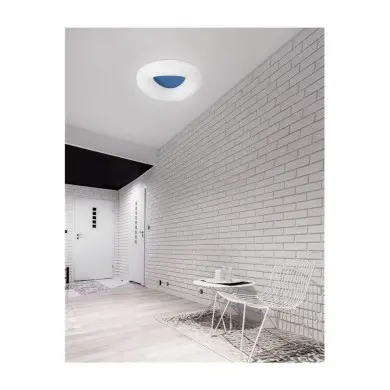 Plafonnier CIA Bleu & Blanc LED 38 W NOVA LUCE 9106243