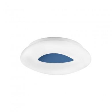 Plafonnier CIA Bleu & Blanc LED 38 W NOVA LUCE 9106243