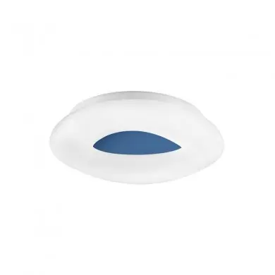 Plafonnier CIA Bleu & Blanc LED 38 W NOVA LUCE 9106243