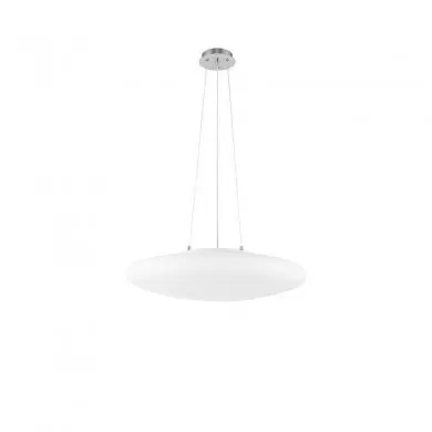 Suspension PRESSIONE Opale Blanc LED E27 4x12 W NOVA LUCE 4587601