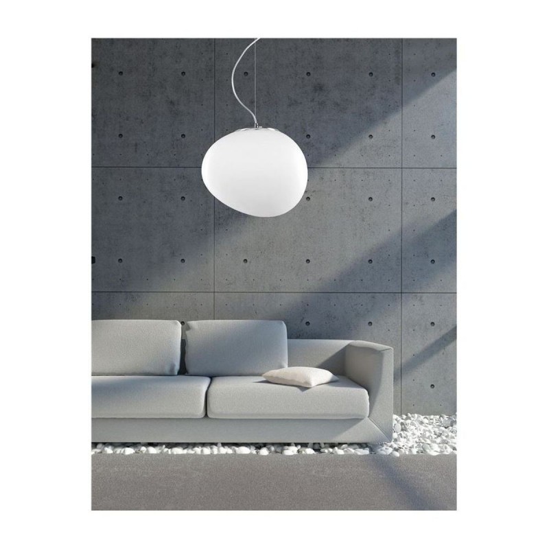 Suspension CIOTTOLI Blanc LED E27 1x12 W H133 NOVA LUCE 4619601