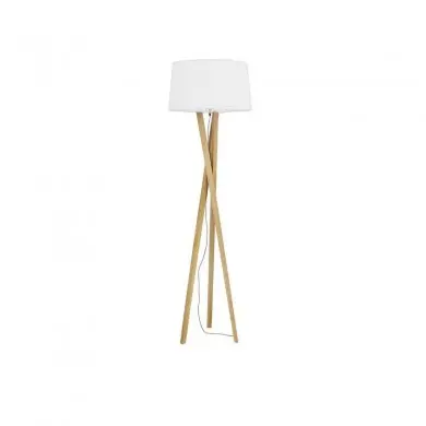 Lampadaire Scandinave SALINO Bois Naturel LED E27 12 W H160 NL_9145061 9145061 Lampadaire Scandinave SALINO Bois Naturel LED E27 12 W H160 NOVA LUCE 9145061