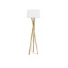 Lampadaire Scandinave SALINO Bois Naturel LED E27 12 W H160 NOVA LUCE 9145061