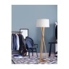 Lampadaire SALINO Bois Scandinave LED E27 12 W H164 NOVA LUCE 9145071