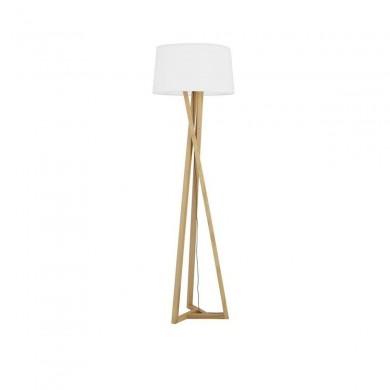 Lampadaire SALINO Bois Scandinave LED E27 12 W H164 NOVA LUCE 9145071