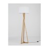 Lampadaire SALINO Bois Scandinave LED E27 12 W H164 NOVA LUCE 9145071