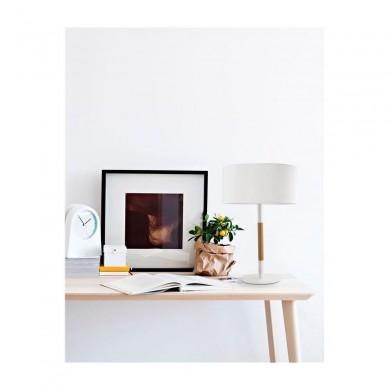 Lampe ARRIGO Bois & Blanc LED E27 1x12 W NOVA LUCE 7605183