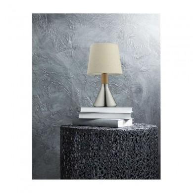 Lampe MONTES Chrome & Sable LED E14 1x12 W NOVA LUCE 7605166