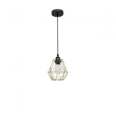 Suspension ISABELLA Laiton LED E27 1x12 W L15 NOVA LUCE 8801502