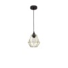 Suspension ISABELLA Laiton LED E27 1x12 W L15 NOVA LUCE 8801502