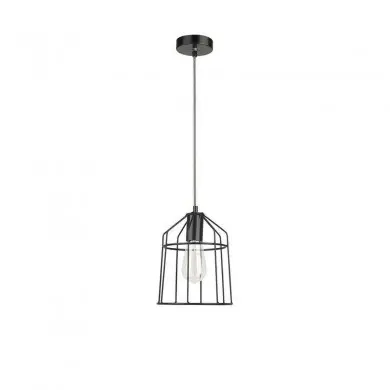 Suspension PEPPINO Noir LED E27 1x12 W NOVA LUCE 7605178