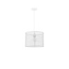 Suspension NET Blanc LED E27 1x12 W NOVA LUCE 8809302