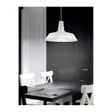 Suspension OSTERIA Blanc LED E27 1x12 W NOVA LUCE 420202