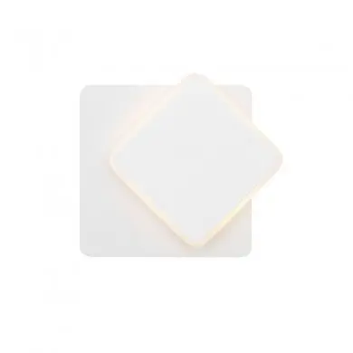 Applique Murale AUSTIN Blanc LED 6 W Carré NOVA LUCE 9001704