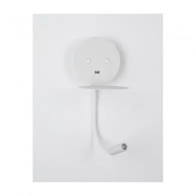 Applique Liseuse Murale ECLIP Blanc LED 3 & 6 W NL_9173281 9173281 Applique Liseuse Murale ECLIP Blanc LED 3 & 6 W NOVA LUCE 9173281