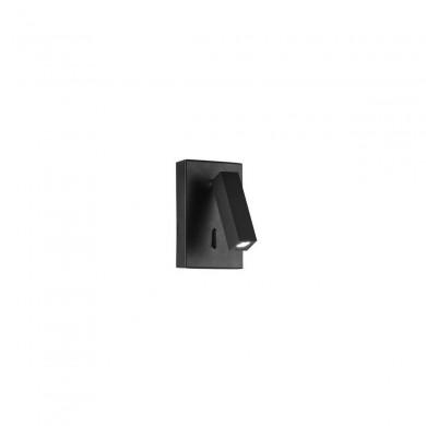 Applique Liseuse Murale DONA Noir LED 3 W NOVA LUCE 9081352