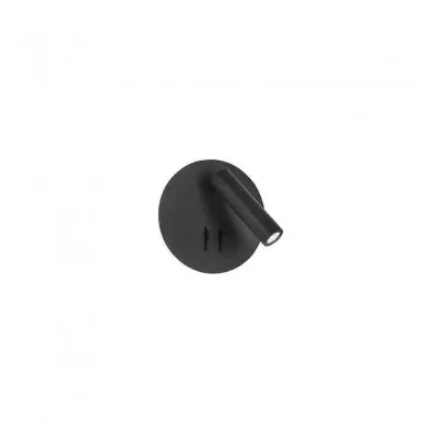 Applique Liseuse Murale PENOR Noir LED 9 W NL_9081222 9081222 Applique Liseuse Murale PENOR Noir LED 9 W NOVA LUCE 9081222