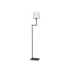 Lampadaire FLEX Blanc & Sable Noir LED E27 12 W NOVA LUCE 9919153