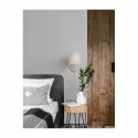 Applique Murale SAGE Blanc LED & LED E27 15 W