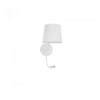 Applique Murale SAGE Blanc LED & LED E27 15 W NL_9129329 9129329 Applique Murale SAGE Blanc LED & LED E27 15 W NOVA LUCE 9129329