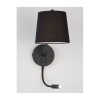 Applique Murale SAGE Noir LED & E27 15W NOVA LUCE 9129330