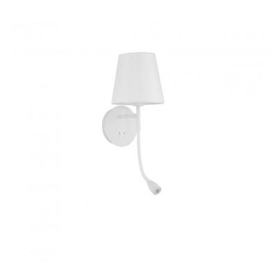 Applique Murale NIA Blanc LED & LED E27 3 W NOVA LUCE 9182371