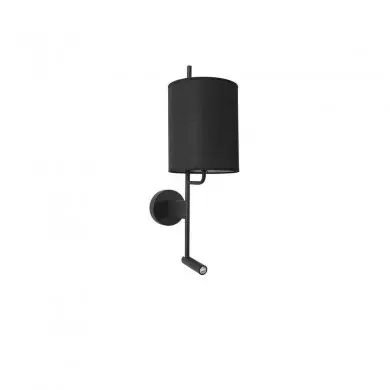 Applique Murale YAMA Noir LED & LED E27 15 W NL_9180512 9180512 Applique Murale YAMA Noir LED & LED E27 15 W NOVA LUCE 9180512