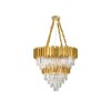 Suspension GRANE Or LED E14 20x5 W NOVA LUCE 9050120