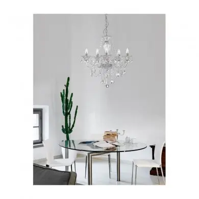 Lustre Pampilles CONNOR Transparent LED E14 5x5 W NOVA LUCE 8061202