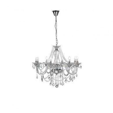 Lustre Pampilles CONNOR Transparent LED E14 8x5 W NOVA LUCE 8061203