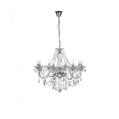 Lustre Pampilles CONNOR Transparent LED E14 8x5 W NOVA LUCE 8061203