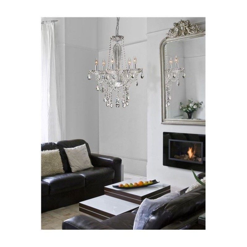 Lustre MOZART Transparent LED E14 5x5 W NL_51231402 51231402 Lustre MOZART Transparent LED E14 5x5 W NOVA LUCE 51231402
