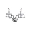 Applique Murale MOZART Transparent LED E14 2x5 W NOVA LUCE 51231405