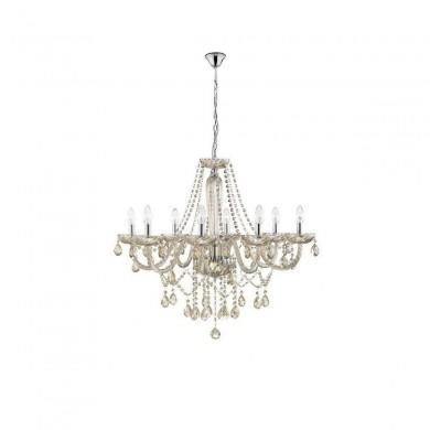 Lustre ZENO Cognac LED E14 8x5 W NOVA LUCE 71231402