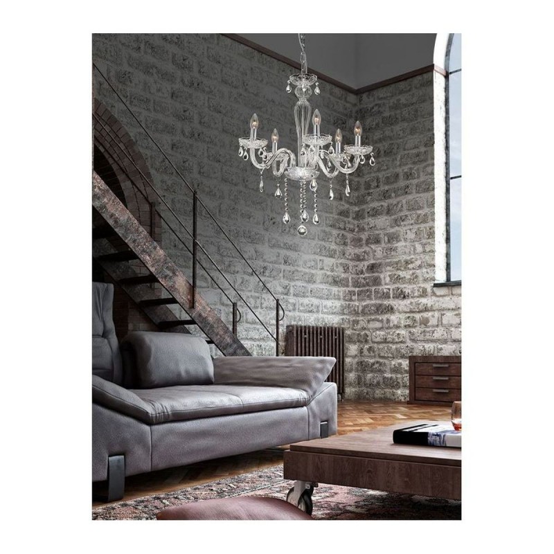 Lustre VENEZIA Transparent LED E14 5x5 W NL_536801 536801 Lustre VENEZIA Transparent LED E14 5x5 W NOVA LUCE 536801