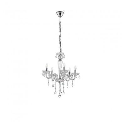 Lustre VENEZIA Transparent LED E14 5x5 W NOVA LUCE 536801