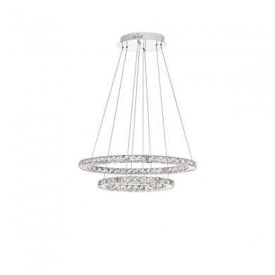 Suspension CELINE Transparent Cristal LED 40 W NOVA LUCE 7403001