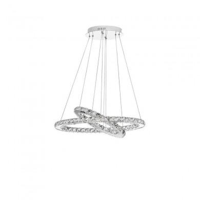 Suspension CELINE Transparent Cristal LED 40 W NOVA LUCE 7403001