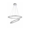 Suspension CELINE Transparent Cristal LED 60 W NOVA LUCE 9172518