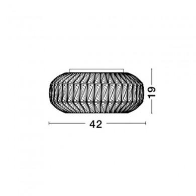 Plafonnier VALENCE Transparent Cristal LED G9 6x5 W NOVA LUCE 8501651