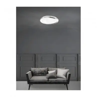 Plafonnier PALERMO Chrome LED E27 3x12 W NOVA LUCE 7311402