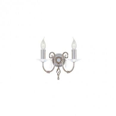 Applique Murale Aegean 2x60W Argent ELSTEAD LIGHTING ag2pn