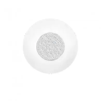 Plafonnier ERA Blanc & Cristal LED E27 2x12 W NOVA LUCE 6311801