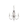 Lustre Aegean 3x60W Argent ELSTEAD LIGHTING ag3pn