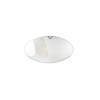 Plafonnier QUALE Blanc & Chrome LED E27 2x12 W H8 NOVA LUCE 8361601